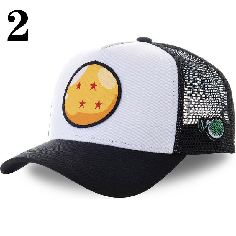 Department Store - New Naruto Dragon Ball DRAGONBALL Mesh Cap Cartoon Mesh Cap Men And Women Baseball Cap Fashion Patch Trucker Cap