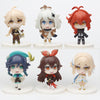 Department Store - New Pymon Genshin Impact Lumine Diluc Ragnvindr Amber Anime Action Doll Collection Model Doll Children'S Gift