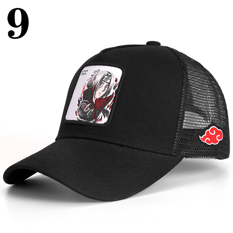 Department Store - New Naruto Dragon Ball DRAGONBALL Mesh Cap Cartoon Mesh Cap Men And Women Baseball Cap Fashion Patch Trucker Cap