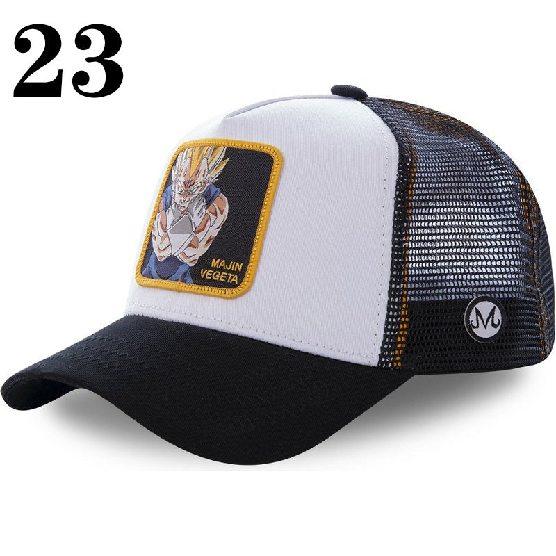 Department Store - New Naruto Dragon Ball DRAGONBALL Mesh Cap Cartoon Mesh Cap Men And Women Baseball Cap Fashion Patch Trucker Cap