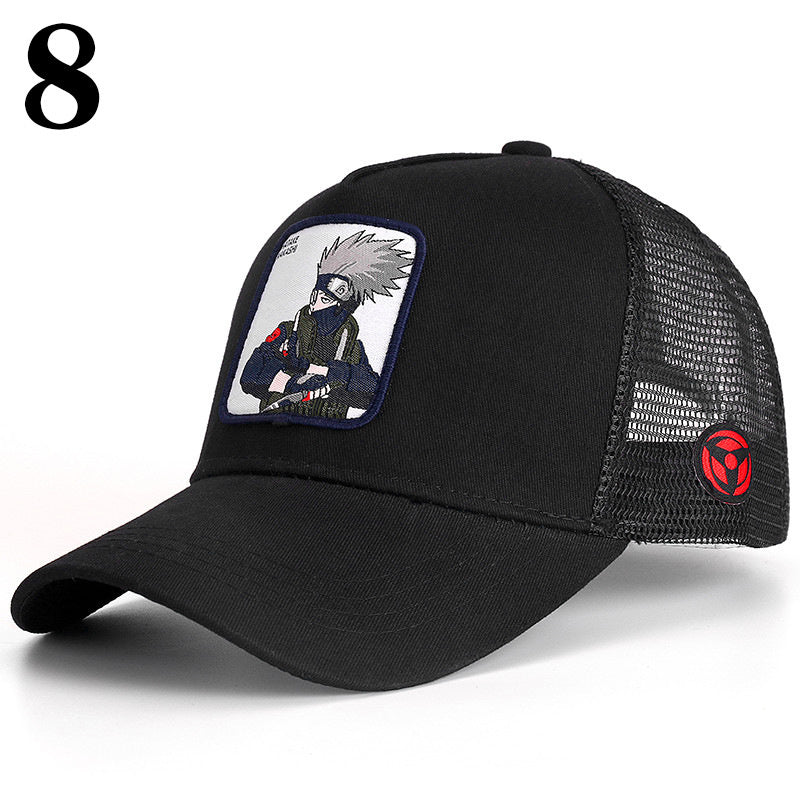 Department Store - New Naruto Dragon Ball DRAGONBALL Mesh Cap Cartoon Mesh Cap Men And Women Baseball Cap Fashion Patch Trucker Cap
