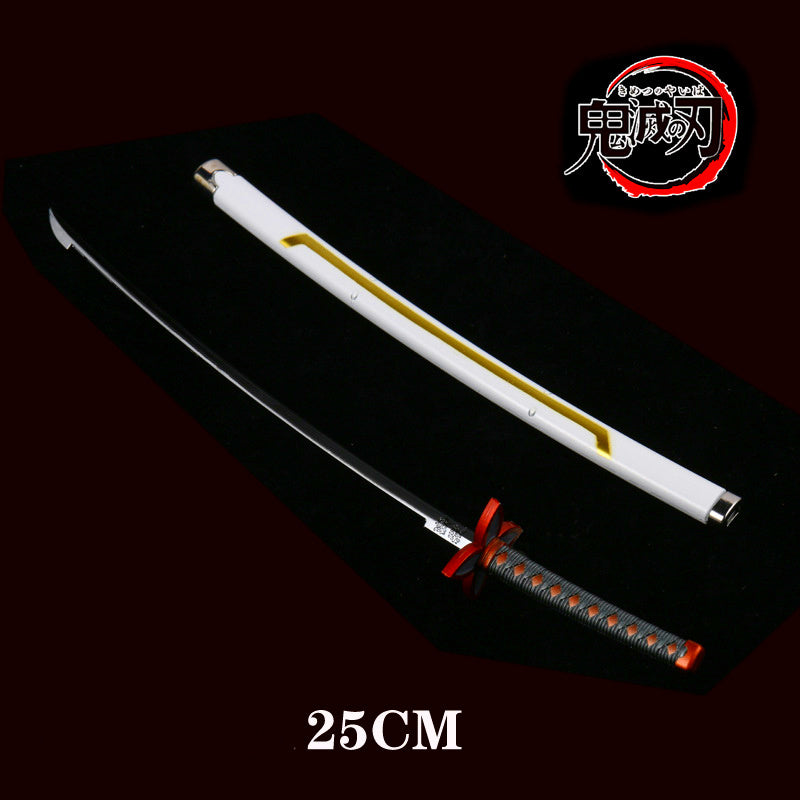 Department Store - 25cm Kimetsu No Yaiba Sword Weapon Demon Killer Tomioka Yoshio Role-playing Sword Anime Ninja Sword PU Weapon Props