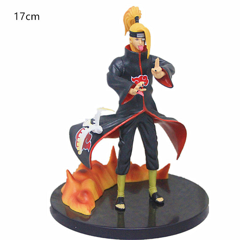 Department Store - Naruto GK Uchiha Itachi I Love Rosha Cloud Sitting Crane Shield Sand Storm Sasuke Chidori San Diego PVC Action Figure Gift