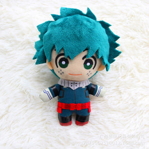Department Store - Japanese Anime My Hero Academia Izuku Midoriya Katsuki Bakugou Shouto Todoroki Plush Pendant Keychain Toy Soft Plush Doll Gift