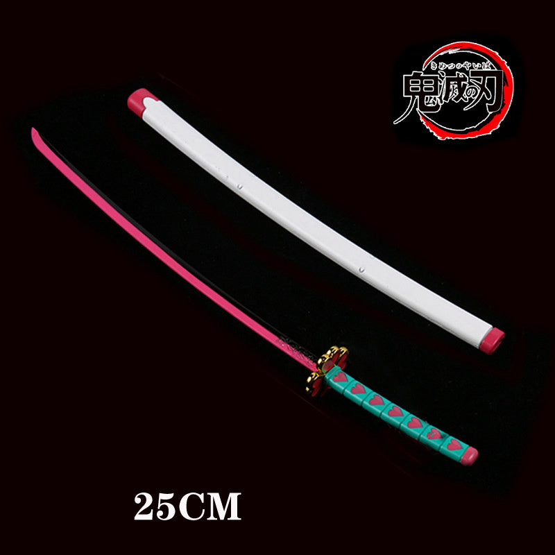 Department Store - 25cm Kimetsu No Yaiba Sword Weapon Demon Killer Tomioka Yoshio Role-playing Sword Anime Ninja Sword PU Weapon Props