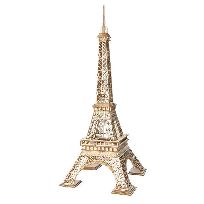 Department Store - New Wooden Diy Assembled Three-Dimensional Puzzle Model Pumpkin Car Ferris Wheel Carousel Sailboat Creative Assembly Ornaments
