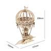 Department Store - New Wooden Diy Assembled Three-Dimensional Puzzle Model Pumpkin Car Ferris Wheel Carousel Sailboat Creative Assembly Ornaments