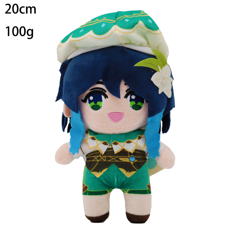 Department Store - 20CM Ghost Slayer's Blade Plush Doll Kawaii Ni Douzi Tanji Lang Xing Shou Lang My Wife Zenyi Plush Toy Children's Birthday Gift