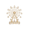 Department Store - New Wooden Diy Assembled Three-Dimensional Puzzle Model Pumpkin Car Ferris Wheel Carousel Sailboat Creative Assembly Ornaments
