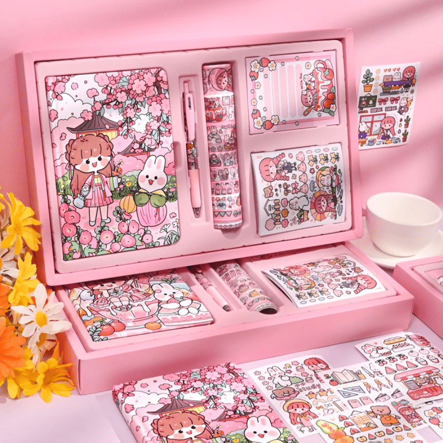 Department Store - Deluxe Kawaii Stationery Gift Set - Perfect for Friends, Students & Crafting Enthusiasts!