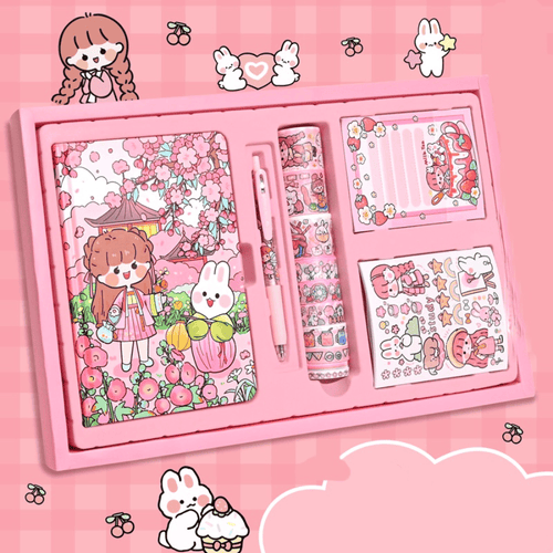 Department Store - Deluxe Kawaii Stationery Gift Set - Perfect for Friends, Students & Crafting Enthusiasts!