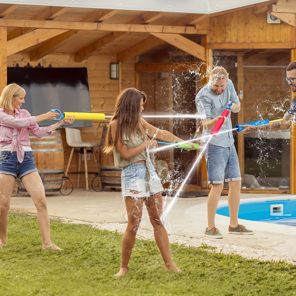 Sensuality Emporium - 1pc, Models Hand-pulled Foam Water Cannon, Water Gun, Pull-out High-pressure Water Cannon, Water Gun, Summer Beach Pool Outdoor Water Play Toys, Summer Decor