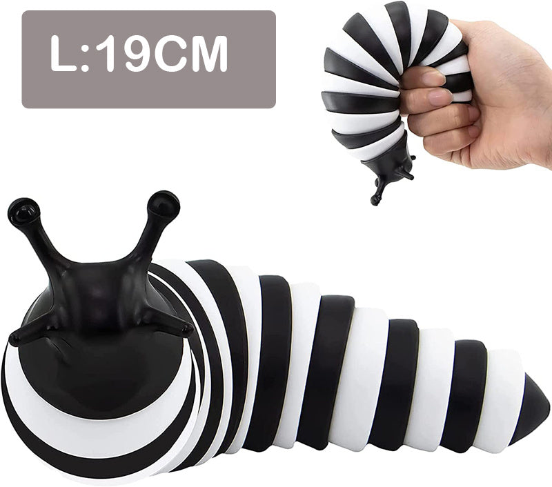 Sensuality Emporium - Fidget Slug Toy; Sensory Slug Fidget Toy for Kids Adults Party Favors; Autism Sensory Toys for Autistic Children; Gift for ADHD