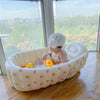 Nice Store - Inflatable bathtub; Inflatable Bath Baby Foldable Swimming Bath Bathroom Newborn Tub Portable Children's swimming pool