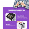Sensuality Emporium - Smart Voice Cube 3X3 Magic Electronic Flashing Cube Kid Intelligence Develop Toys Magnetic Memory Brain Game Modes Fun Gift