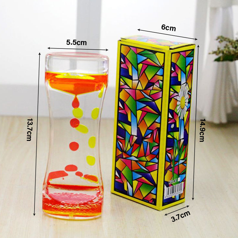 Sensuality Emporium - Montessori Educational Toys Hourglass Sensory Visual Stimulation Timer Decompression Toys Water Drop Gift Time Lapse Sensor
