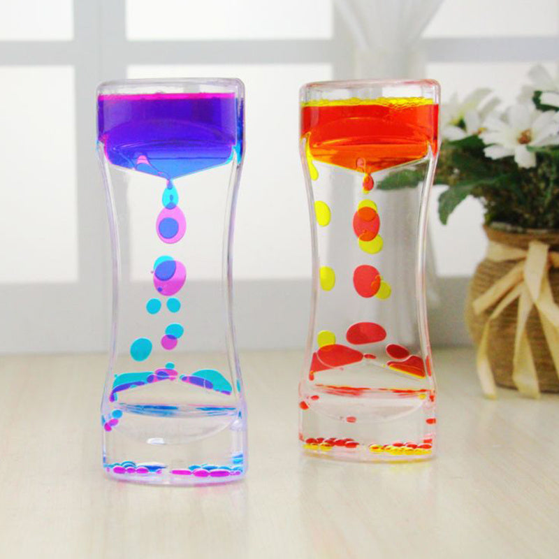 Sensuality Emporium - Montessori Educational Toys Hourglass Sensory Visual Stimulation Timer Decompression Toys Water Drop Gift Time Lapse Sensor