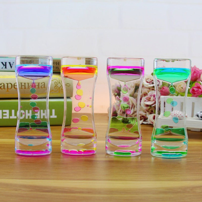 Sensuality Emporium - Montessori Educational Toys Hourglass Sensory Visual Stimulation Timer Decompression Toys Water Drop Gift Time Lapse Sensor