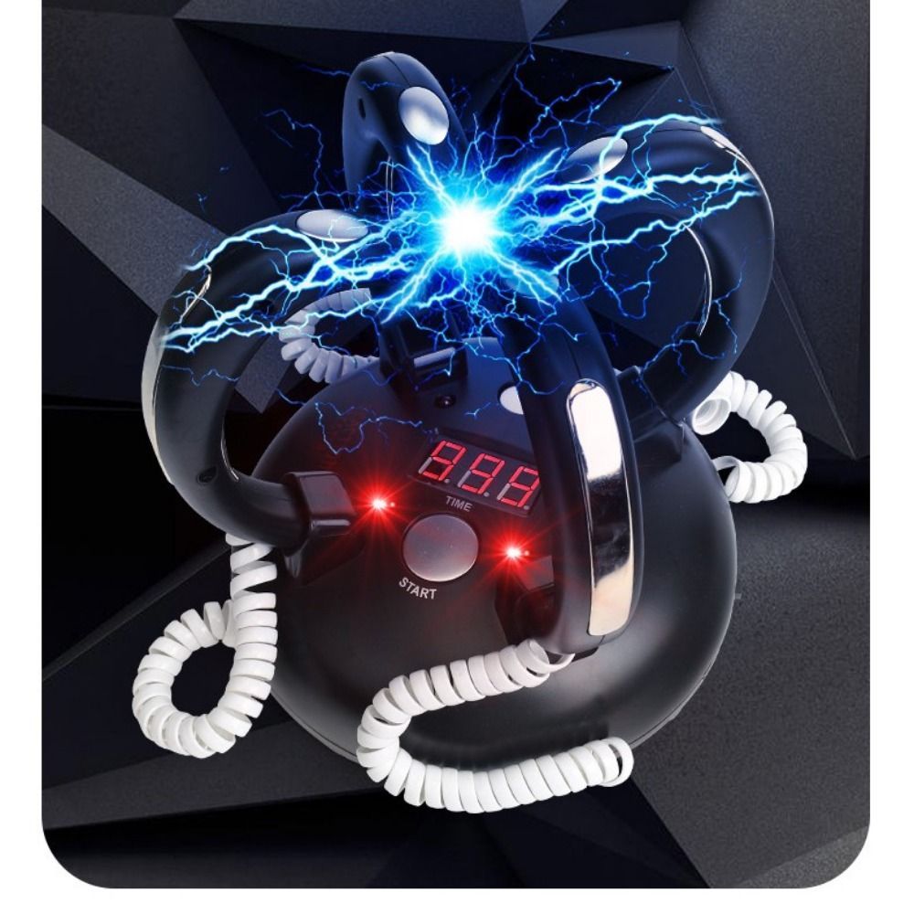 Sensuality Emporium - Tricky Thrilling Party Polygraph Finger Electric Shock Four-handed Electric Shock Game Lightning Reaction