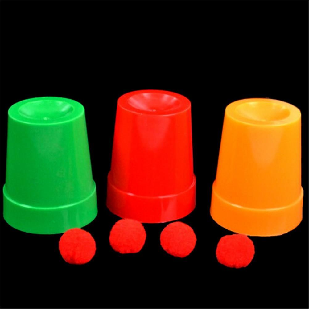 Department Store - Magic Cups and Balls Professional Magician Trick close up Magic Tricks illusion mentalism truco de magie kids toy