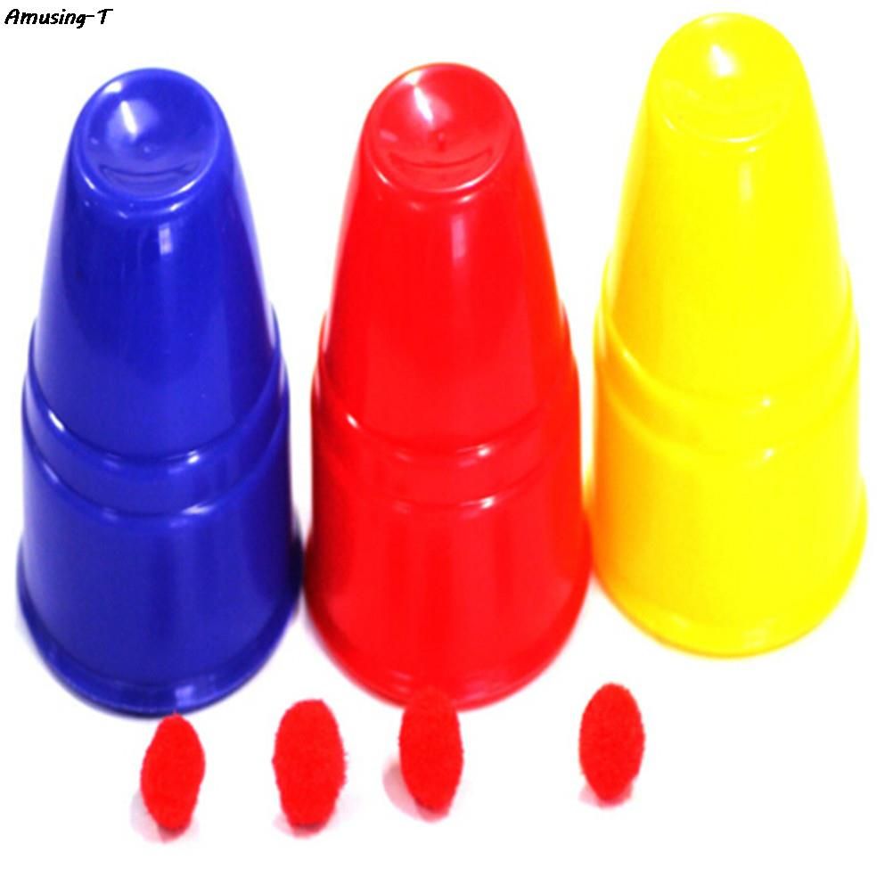 Department Store - Magic Cups and Balls Professional Magician Trick close up Magic Tricks illusion mentalism truco de magie kids toy