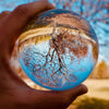 Sensuality Emporium - K9 Transparent Crystal Ball Creative Photography Magic Show Lucky Glass Fengshui Furnishings
