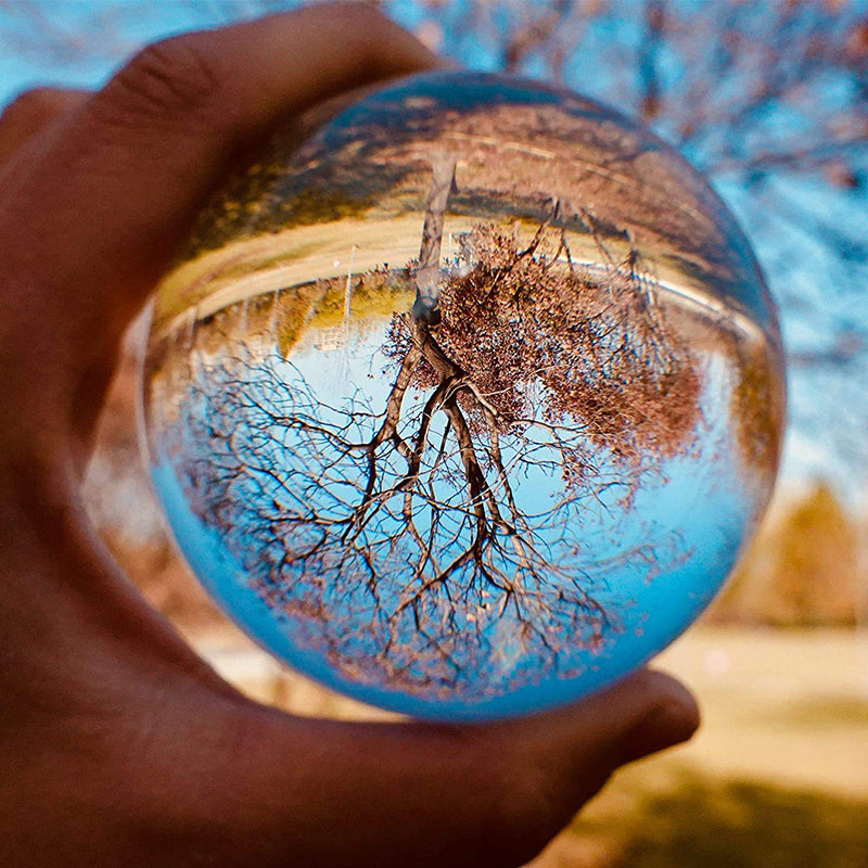 Sensuality Emporium - K9 Transparent Crystal Ball Creative Photography Magic Show Lucky Glass Fengshui Furnishings