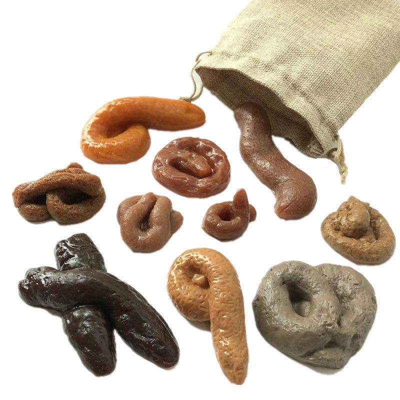 Sensuality Emporium - Creative Gifts New Strange Funny Toys Wholesale Halloween April Fool's Day Gift Gunny Bags 10 Pieces Stool Suit Funny Toys