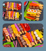 Sensuality Emporium - Baby Simulation BBQ Pretend Play Kitchen Kid Toy Cookware Cooking Food Barbecue Role Play DIY Educational Gifts for Children ZLL
