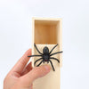 Sensuality Emporium - Funny Scare Box Prank Spider Wooden Fidget Anti-stress Interest Play Trick Joke Surprise Adult Halloween Toys For Children Gifts