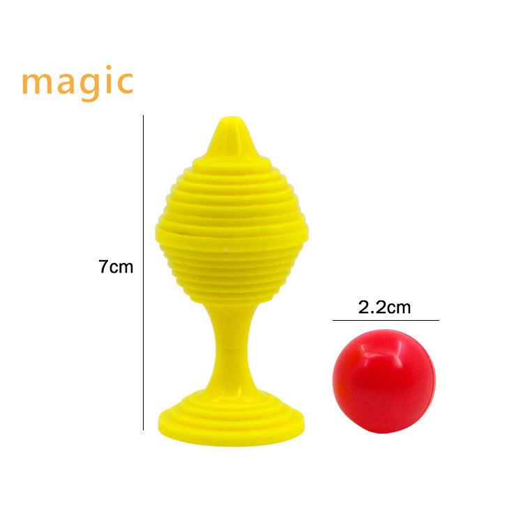 Sensuality Emporium - 1set Beads Go No Traces Magic Cup Puzzle Novelty Toys Children Close-up Magic trick Props