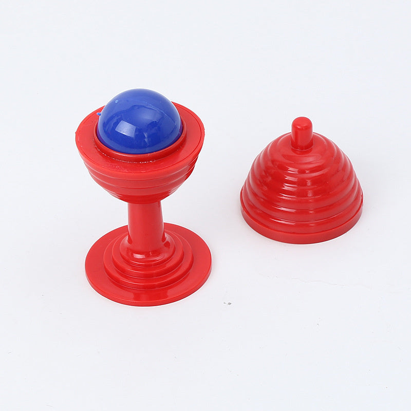 Sensuality Emporium - 1set Beads Go No Traces Magic Cup Puzzle Novelty Toys Children Close-up Magic trick Props