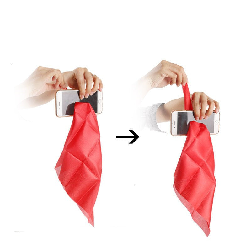 Sensuality Emporium - 1set Magic Tricks Silk Through Phone Funny magic props Close-up performance Easy to do interactive