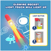 Department Store - Rocket Launcher toy for Kids; Outdoor Summer Toys with Launcher Aerial Rocket Ideal for Boys and Girls ages 3 4 5 6 7 8 Years