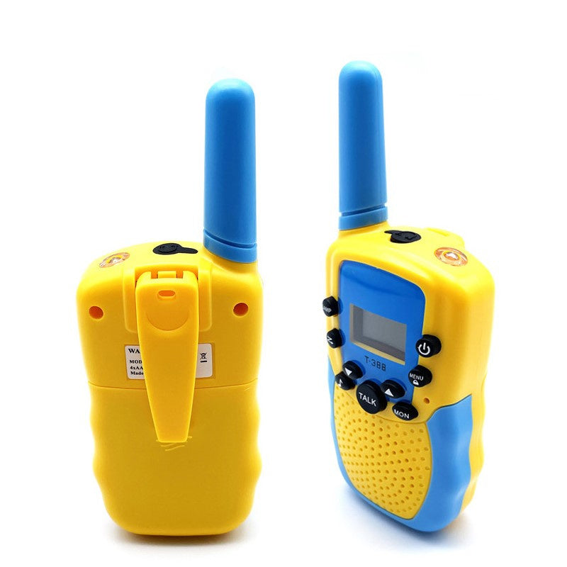 YYDS - 2pcs/pack Kids Walkie Talkie 22 Channel Bidirectional Wireless Radio Toy With Backlight LCD Flashlight For Outdoor; Camping; 3km Range Hiking