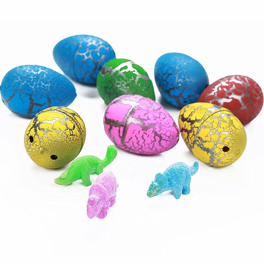 Department Store - 10pcs/lot Novelty Gag Toys Children Toys Cute Magic Hatching Growing Animal Dinosaur Eggs For Kids Educational Toys Gifts
