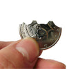 Sensuality Emporium - Magic Coins &amp; Paper Money Bite Restored Illusion Coin For Magic Show Bitten Coin Half Dollar Magician Coin Dropshipping