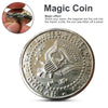 Sensuality Emporium - Magic Coins &amp; Paper Money Bite Restored Illusion Coin For Magic Show Bitten Coin Half Dollar Magician Coin Dropshipping