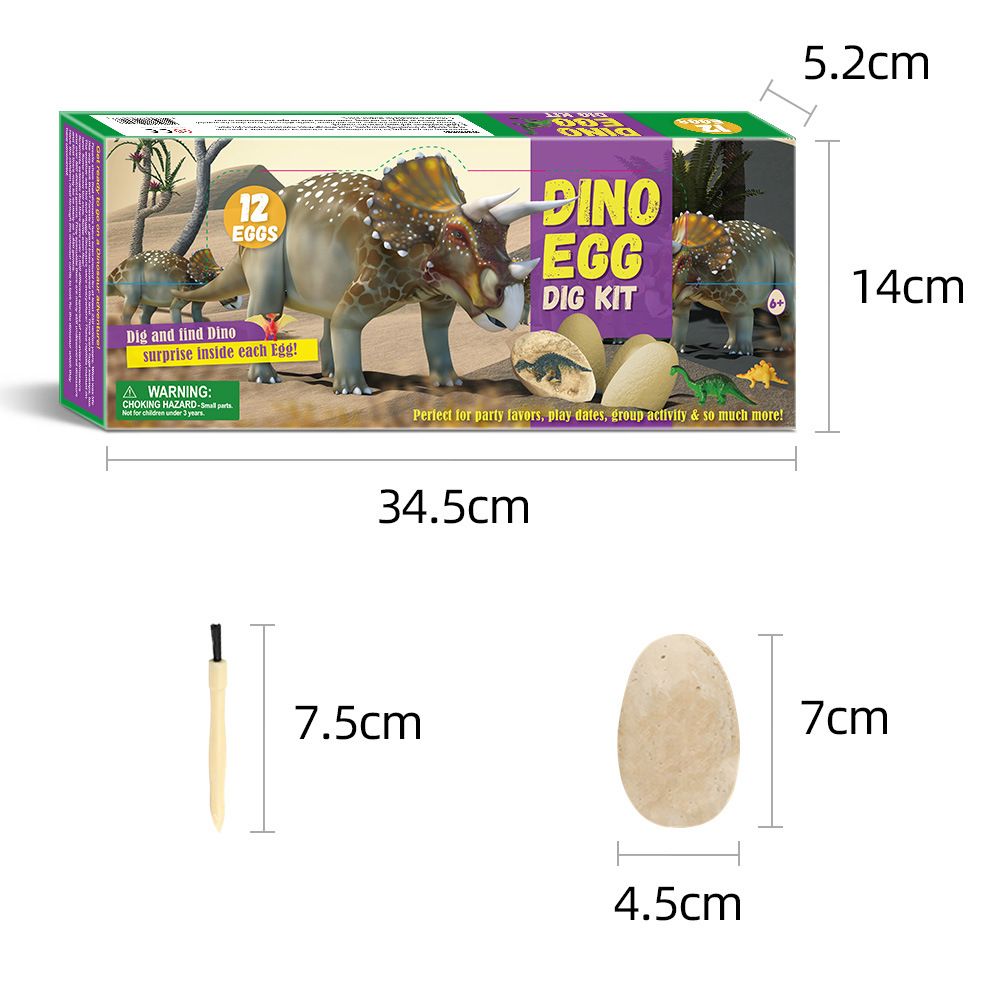 oh my god - 12 PCS Dinosaur Eggs - Dino Egg Dig Kit Dinosaur Toys for Kids; Easter Eggs Excavation Dinosaur Toys for Kids 3-5 5-7; Archaeology Science Kit Party Gifts for Boys & Girls