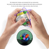 Sensuality Emporium - Aluminum Alloy Psychedelic Magic Ball Metal Educational Stress Relief Toy Decompression Marble Fingertip Gyro Cube Fidget Spiner