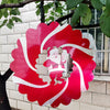 Sensuality Emporium - Creative 3D Kinetic Stainless Steel Wind Spinner Outdoor Garden Hanging Decoration Mandala Butterfly Design Wind Chime Spinner