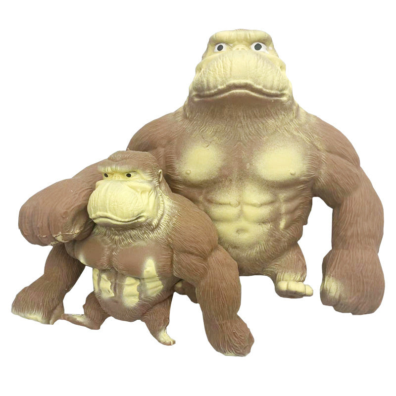 Sensuality Emporium - New Big Giant Antistress Orangutan Fidget Toy Squishy Elastic Monkey Funny Gorilla Home Decor Decompression Toy for Kids Gifts