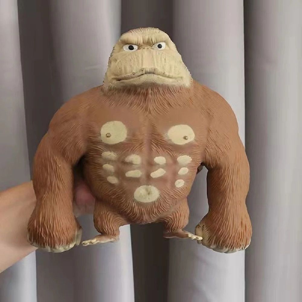Sensuality Emporium - New Big Giant Antistress Orangutan Fidget Toy Squishy Elastic Monkey Funny Gorilla Home Decor Decompression Toy for Kids Gifts