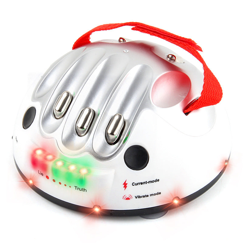 Sensuality Emporium - Funny Miniature Electric Shock Lie Detector Adjustable Adult Lie Detector Liar Truth Party Game Machine Toys for Children Gift