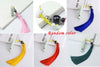 PANDA SUPERSTORE - 3 Packs Ceramic Whistles With Tassels Creative Retro Style Decoration Pendant