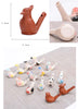 PANDA SUPERSTORE - Ceramic Bird Warbler Water Whistles for Kids Bath Toys; Set of 14