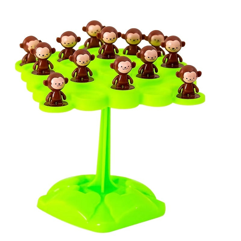 Department Store - Fun Monkey On The Tree Desktop Toy Children's Puzzle Balance Tree Stacking Fun Kindergarten Small Gift