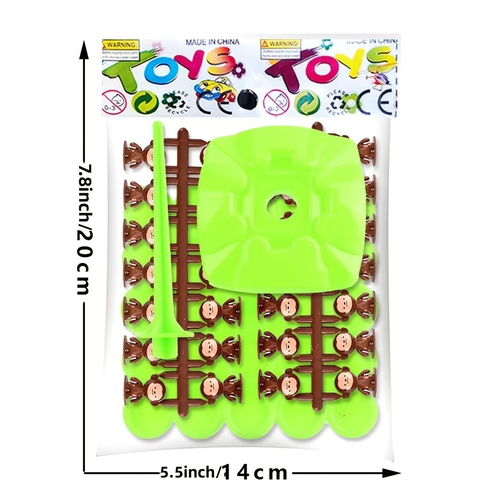 Department Store - Fun Monkey On The Tree Desktop Toy Children's Puzzle Balance Tree Stacking Fun Kindergarten Small Gift