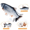 Department Store - Electric Floppy Fish Toy; Moving Cat Kicker Fish Toy; 11'' Realistic Flopping Fish Dog Toy