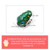 Department Store - Wind Up Frog Toy; Jumping Frog Retro Toy; Green Metal Jumping Frog; Interesting Toys For Kids Gift